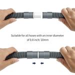 Washing Machine Drain Hose Connectors with Clamps