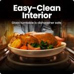 Chefman 20L 800W Microwave Oven with 6 Presets