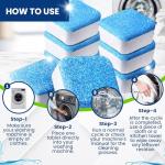 Washing Machine and Dishwasher Cleaner Tablets - 48 Pack