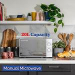 Russell Hobbs 20L 800W Solo Manual Microwave