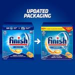 Finish Gelpacs Dishwasher Detergent, Orange, 84 Count