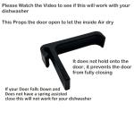 Dishwasher Door Prop Opener - Keeps Door Open