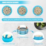 Pro Chicken Shredder Tool with Anti-Slip Mat