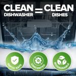 Heavy Duty Dishwasher Cleaner and Deodorizer Tablets