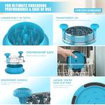Pro Chicken Shredder Tool with Anti-Slip Mat