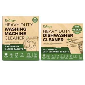 Washing Machine and Dishwasher Cleaner Bundle