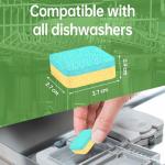 Dishwasher Cleaner Tablets - 24 Pack Odor Eliminator
