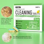 Dishwasher Cleaner Tablets - 24 Pack Odor Eliminator