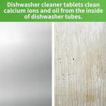 Dishwasher Cleaner Tablets - 24 Pack Odor Eliminator