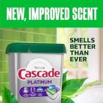 Cascade Platinum Dishwasher Pods, 71 Count