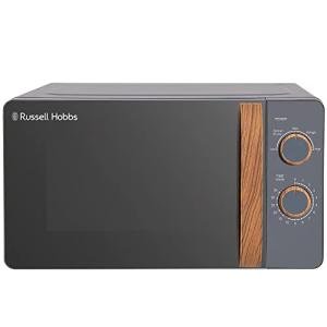 Russell Hobbs 17L Compact Grey Microwave with Timer