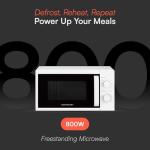 Cookology 800W Freestanding Digital Microwave - 20L
