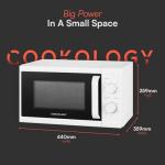 Cookology 800W Freestanding Digital Microwave - 20L