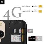 HeyxFome X3 6.0” Unlocked Android Smartphone (Gold)