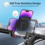 360° Motorcycle Phone Mount for iPhone & Android