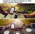Waterproof Bike Phone Holder with 360° Rotation