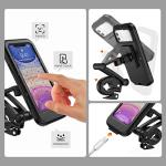 Waterproof Bike Phone Holder with 360° Rotation
