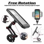 Waterproof Bike Phone Holder with 360° Rotation