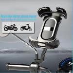 Bicycle Phone Holder with 2 Clamps for Smartphones