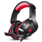 PHOINIKAS H1 Gaming Headset with Noise-Cancelling Mic