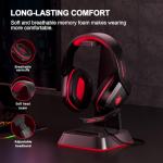 PHOINIKAS H1 Gaming Headset with Noise-Cancelling Mic