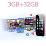 Kids Mini 4G Smartphone with Face ID - Pink