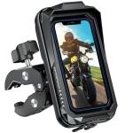 Waterproof Bike Phone Mount with Touchscreen Visor