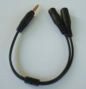 Gaming Headset Adapter for PS4, Xbox, Smartphones