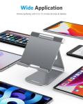Adjustable Aluminum Tablet Stand for iPad and Samsung