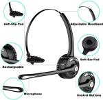 Wireless Bluetooth Headset with Microphone for Calls