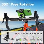 Bike Phone Mount Holder with 360° Rotation