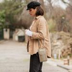 S-ZONE Women's RFID Blocking Crossbody Cell Phone Bag