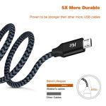 2-Pack 15Ft Micro USB Charging Cables for PS4/Xbox