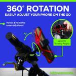 360° Rotatable Bike Phone Mount for Smartphones
