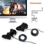2-Pack 15Ft Micro USB Charging Cables for PS4/Xbox