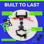 360° Rotatable Bike Phone Mount for Smartphones