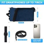 Canvas Crossbody Purse Bag with Shoulder Strap