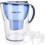 Hskyhan 3.5L Alkaline Water Filter Pitcher, Blue