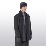 Men's Winter Beanie, Scarf, and Touchscreen Gloves Set