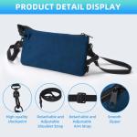 Canvas Crossbody Purse Bag with Shoulder Strap