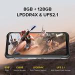 UMIDIGI Bison Rugged Waterproof Smartphone 8+128GB