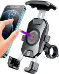 Motorcycle Phone Mount with Aluminum Base for Bikes