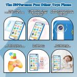 Kids Mini Smartphone Toy with Dual Camera