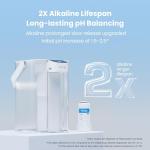 Rechargeable Alkaline Water Filter Pitcher, 15-Cup