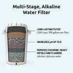 pH Recharge Glass Alkaline Water Filter Dispenser