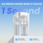 Rechargeable Alkaline Water Filter Pitcher, 15-Cup