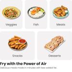 Chefman 6 Quart Dual Basket Digital Air Fryer
