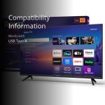 Roku Smart TV 2025 – 40-Inch Select Series, 1080p Full HD TV – RokuTV with Voice Remote – Flat Screen LED Television with Wi-Fi for Streaming Live Local News, Sports, Family Entertainment