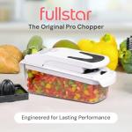 Fullstar Pro Chopper & Spiralizer - 9 in 1