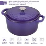 Enameled Cast Iron Dutch Oven for Bread Baking